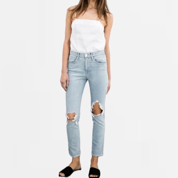 3x1 W3 Straight Authentic Distressed Jean - Mei - Picture 1 of 2